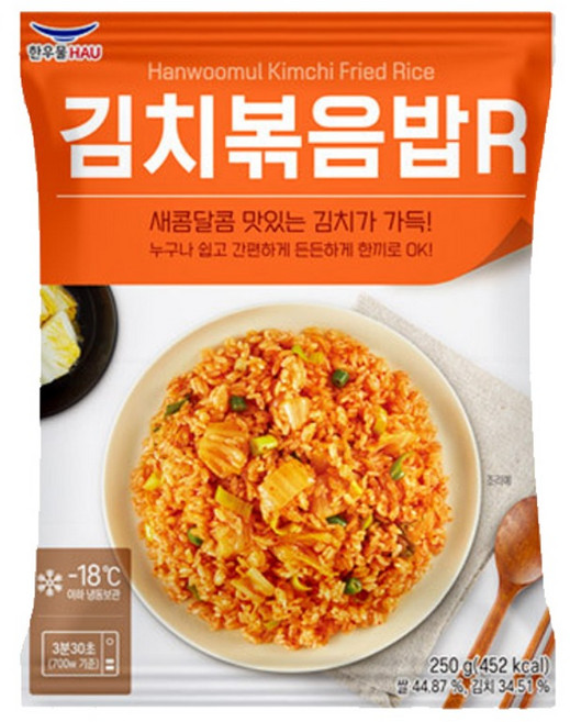 [자연맘스토리] 한우물 김치 볶음밥 250g x 10개