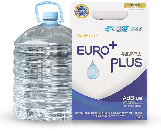 유로플러스 요소수 25개 자바라 포함, 1개, 10L