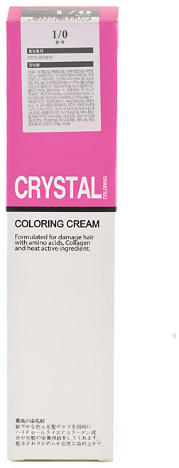 모발 손상 걱정 줄인 컬러크림 크리스탈 GCG 염색약 자연성분 150g 염색도구 산화제 포함, 1개, 6/03