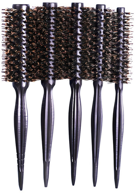 투르윈 주름목 돈모 롤 브러쉬 헤어브러쉬 드라이빗, 3호, 1개, 3호