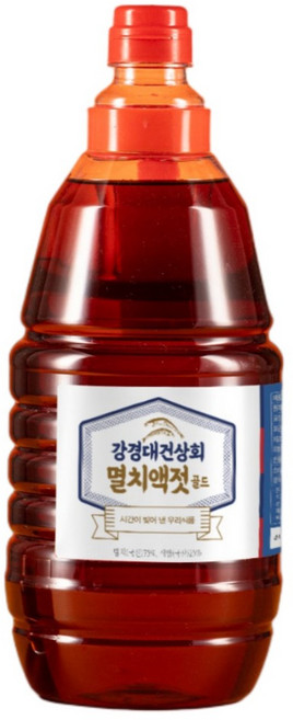 강경대건상회 토굴숙성 국산 멸치액젓 골드, 1개, 2L