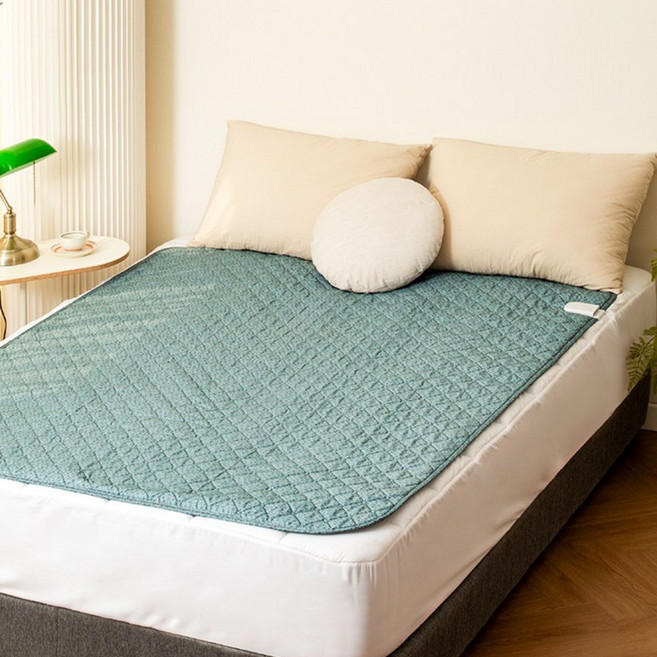 [2025 최신형] 일월 필그린 워셔블 카본 전기매트 더블 (140x180) 세탁 가능한 안전한 탄소매트, 단품, 단품