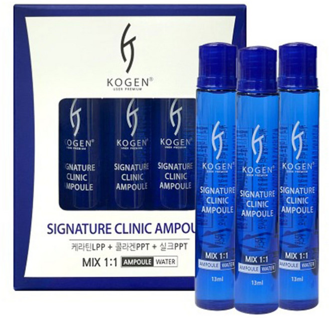 코겐 데미지 LPP 고농축 헤어앰플 13ml*10개 1셋트, 10개, 13ml