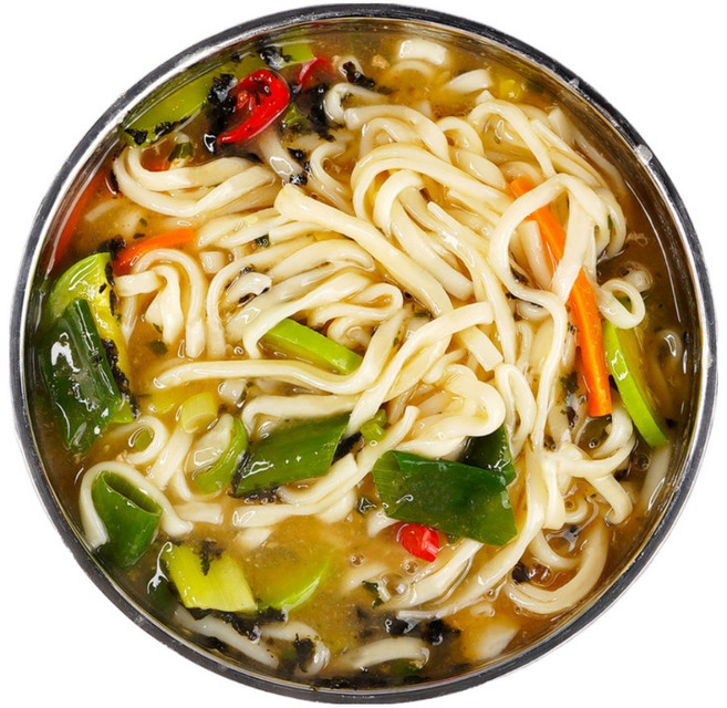 멸치육수로 우려낸 3mm면 칼국수 생면+멸치육수 6인분, 4세트, 1kg