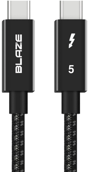 블레이즈 썬더볼트5 케이블 3 4 지원 pd3.1 120Gbps 240W 맥북 GEN4, 2m, 1개