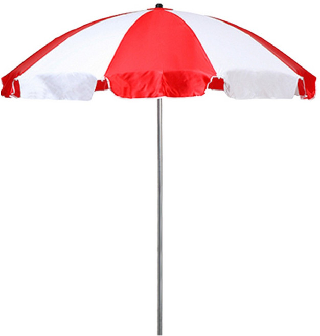 도레미파라솔 국산 단층 레트로 파라솔, 투톤레드