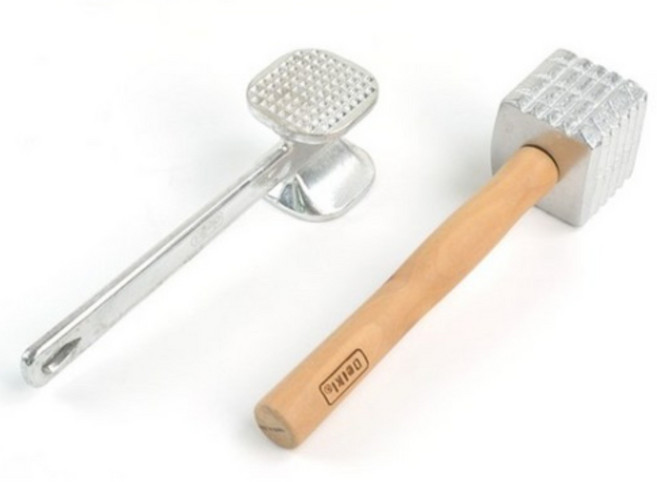 고기다지기용 알루미늄 고기해머 망치 pol*606us