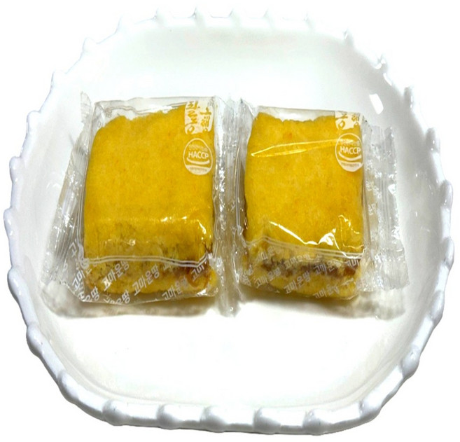 [달소헌]호박꿀설기 개별포장 냉동보관 가능 쫀득한 떡 간편식, 20개, 50g