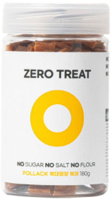 제로트릿 강아지 저칼로리 다이어트 간식, 북태평양 북어, 180g, 1개