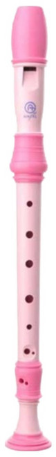 Angel엔젤 소프라노 컬러 리코더 S308(B) 바로크식 핑크/블루 Soprano Recorder 1개, 핑크308(B바로크식)