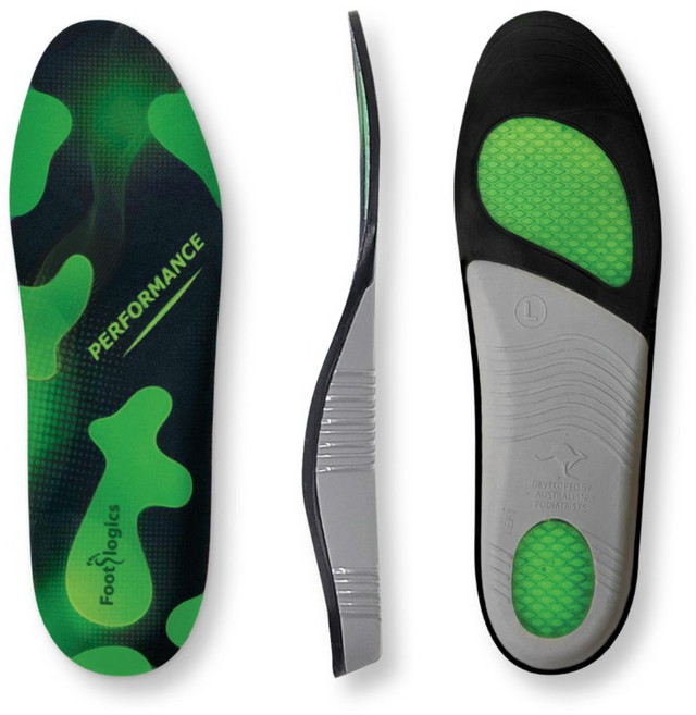 풋로직스 퍼포먼스 기능성 족저근막염 깔창 평발 아치 등산 운동화 구두 깔창