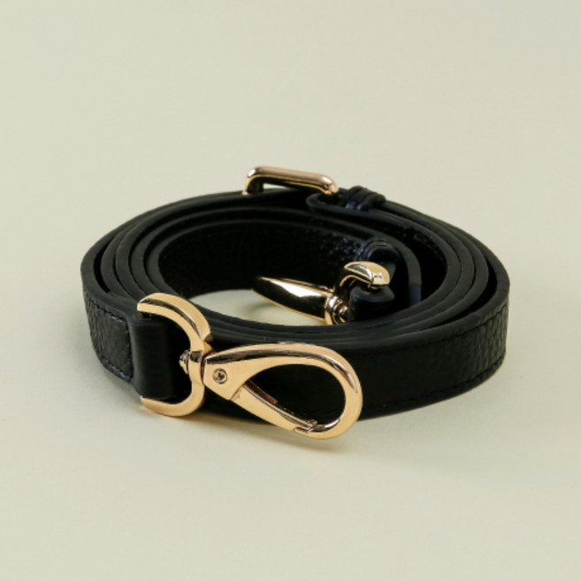 루이30세 슈렁큰 소가죽 스트랩 크로스끈 길이조절 110~130cm