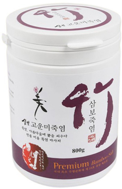 [삼보] 고운미죽염, 800g, 1개