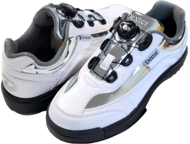 덱스터(DEXTER) DX 다이얼 실버 슬라이딩 솔 탈부착 볼링화 + 탈취제 그립색