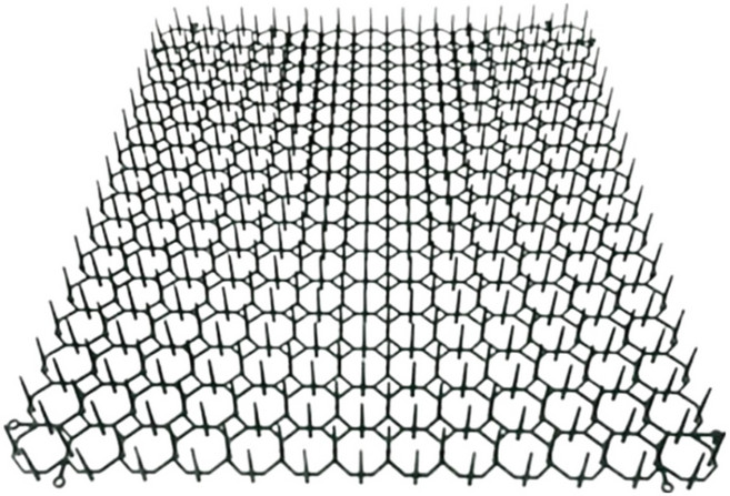 고양이 퇴치 매트 38x38 접근 금지 방지 기피 길고양이 기피제 퇴치방법 가시 매트 패드 비둘기, 1개