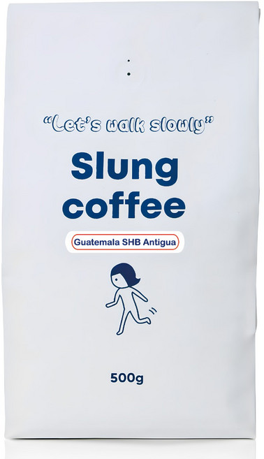 슬렁커피 과테말라 SHB 안티구아 로스팅 원두커피, 홀빈(분쇄안함), 500g, 1개