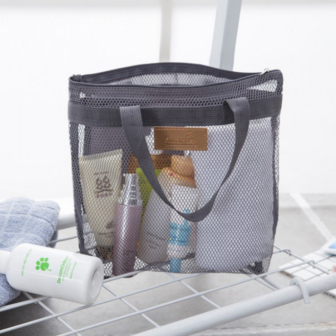 대형 메쉬 물놀이 비치백 수영 아쿠아 가방