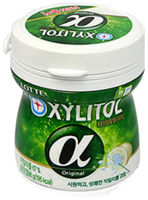롯데자일리톨 알파 오리지날, 86g, 1개