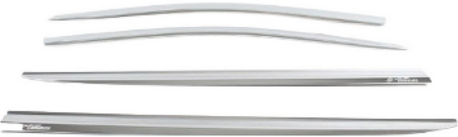 스피드 썬바이저 자동차 빗물받이 윈도우 썬바이져+프라이머 증정, 기아 올뉴카니발 썬바이저 크롬