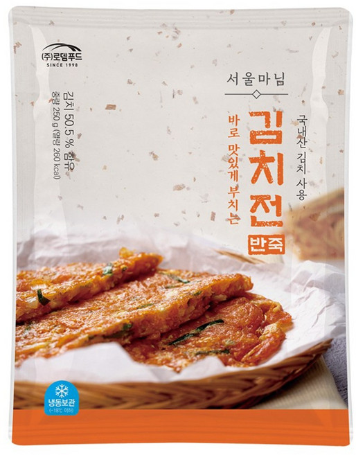 로뎀푸드 서울마님 김치전 반죽 250g [JE002], 1개