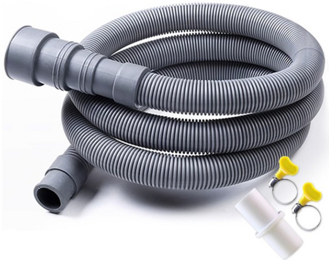 드럼세탁기용 배수호스 삼성/LG/대우, 1세트, 넓이조절형 1.5M+커넥터