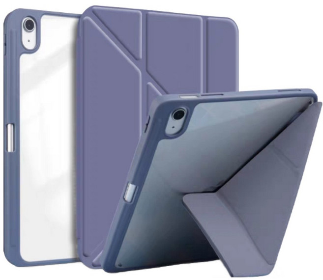 ipad 10 變形筆槽 保護套 a2757, 薰衣草紫,(其他型號留言), 1個