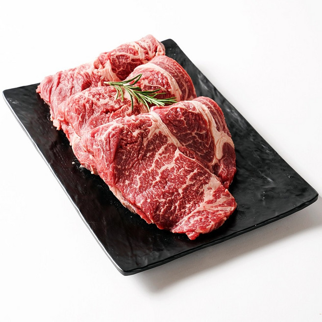 [미트플렉스] 미국산 소고기 프라임등급 냉장 등심 척아이롤, 300g, 1개