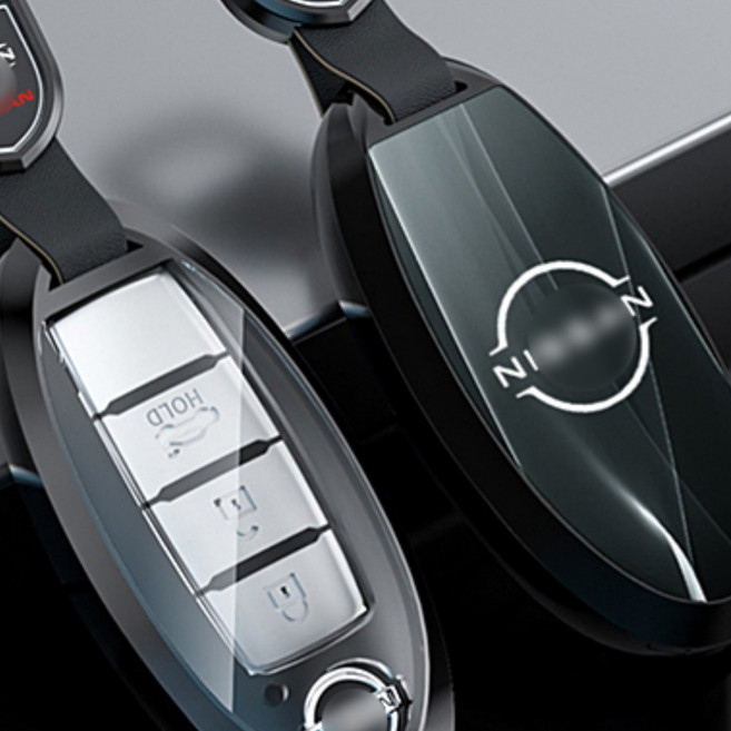 닛산 인피니티 호환제품 프리즘 익스클루시브 스마트 키 케이스 쥬크 큐브 알티마 맥시마 Q30 Q50 QX60 Q70, 닛산01 블랙N블랙