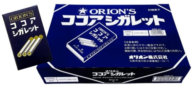 오리온(Orion) 코코아 시가렛 30개입 Box(식완), 30개