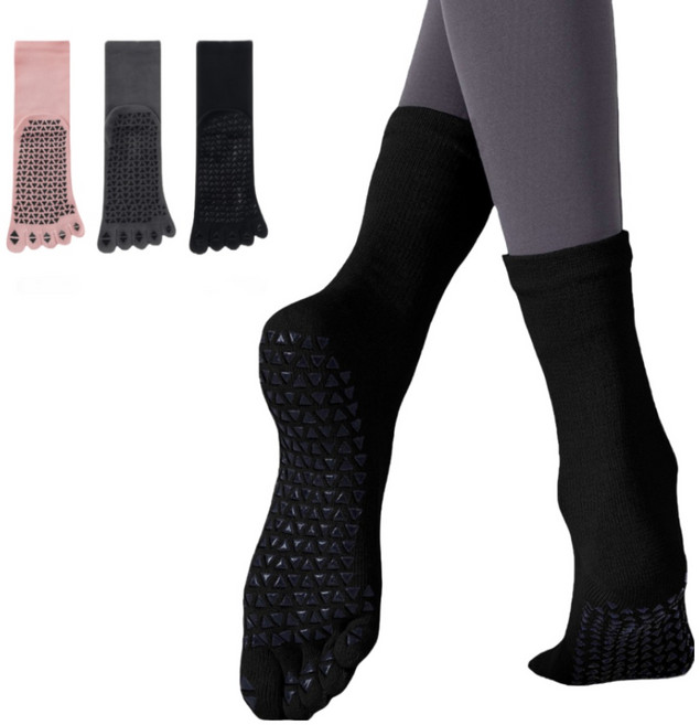 와아아 필라테스 요가 논슬립 토삭스 3컬레세트