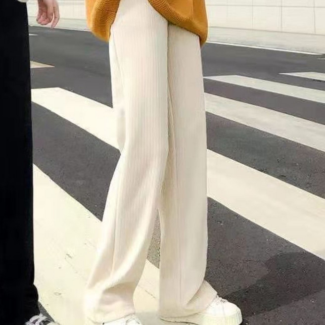 구김없고 따뜻한 코듀로이 기모 골덴 와이드 팬츠 데일리