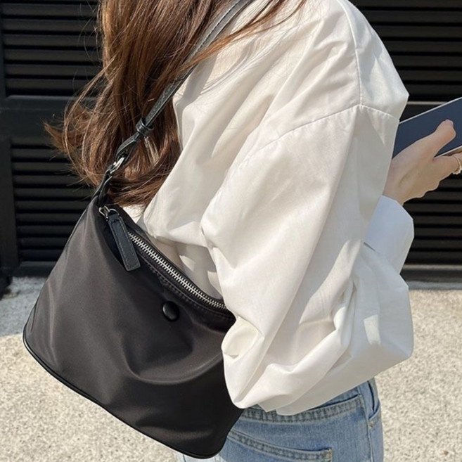 소딘 데일리 가벼운 토트백 나일론 크로스백 경량 숄더백