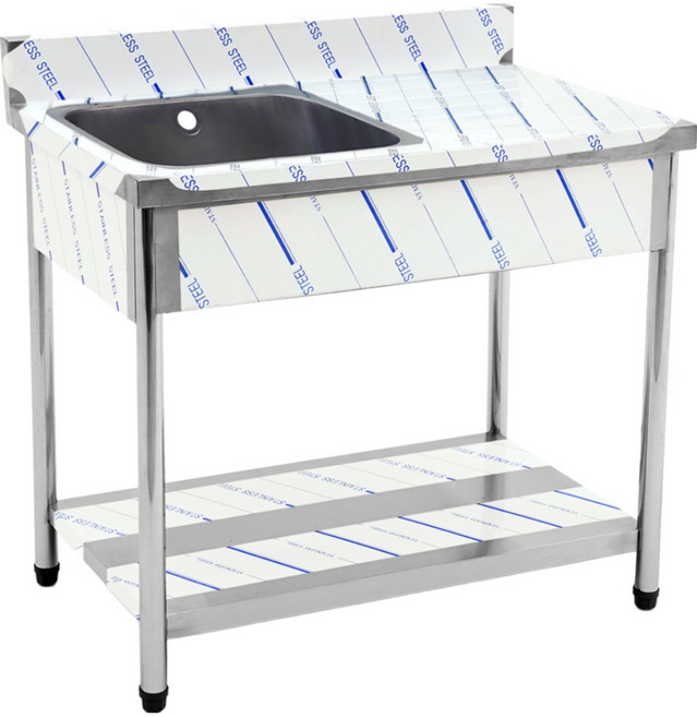 업소용 싱크대 1조 2조 600 900 1200 1500 씽크대 개수대 세정대, 수전 미포함