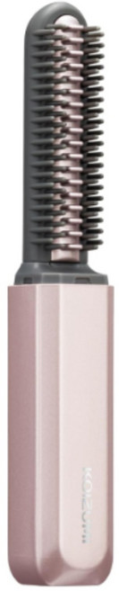 코이즈미 KOIZUMI 미니 무선 앞머리 휴대용 고데기, KHR-6420-PK, 핑크