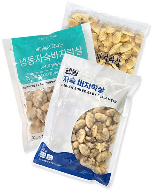 [씨기프트]자숙바지락살 200gX10개 총 2kg 바지락탕 바지락술찜 해물찜 1박스 도매 업소 식자재, 200g, 10개