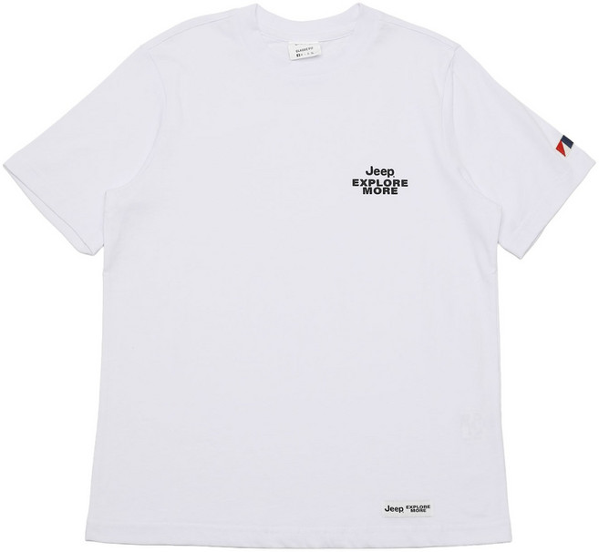 지프 JQ6TSU154 25S/S 클래식핏 스몰로고 반팔 티셔츠 국내정품