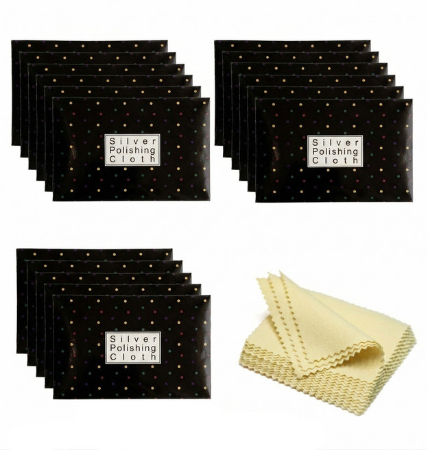 비비드세일즈 은광택 폴리싱천 세트(20매)