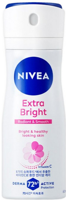 [아룬] 니베아 엑스트라 브라이트 프루티 플로럴향 데오드란트, 60ml, 2개