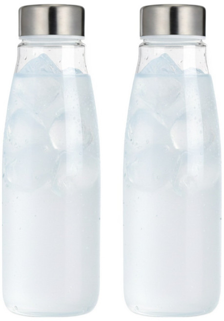 위드 국산 트라이탄 물병 보틀 1000ml, 실버캡, 2개, 1L