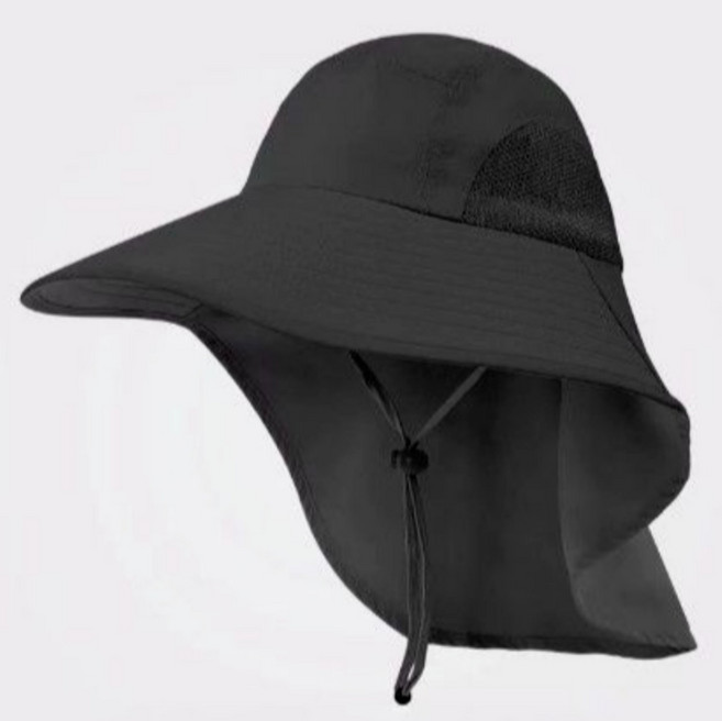 지오핏 남녀공용 자외선차단 버킷햇 플랩캡 낚시 등산 농사 벌초모자 물놀이모자