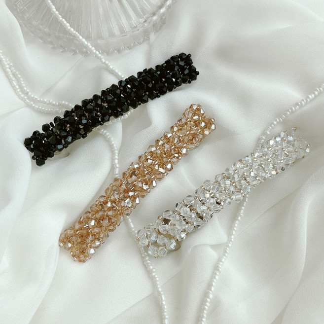 미다미 [3P세트] 비비안느 크리스탈비즈 자동핀