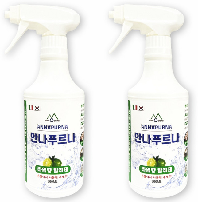 실내 화장실 집안 방 담배 홀애비 악취 냄새 탈취제 제거제 안나푸르나 불만족시100%환불, 6개, 500ml