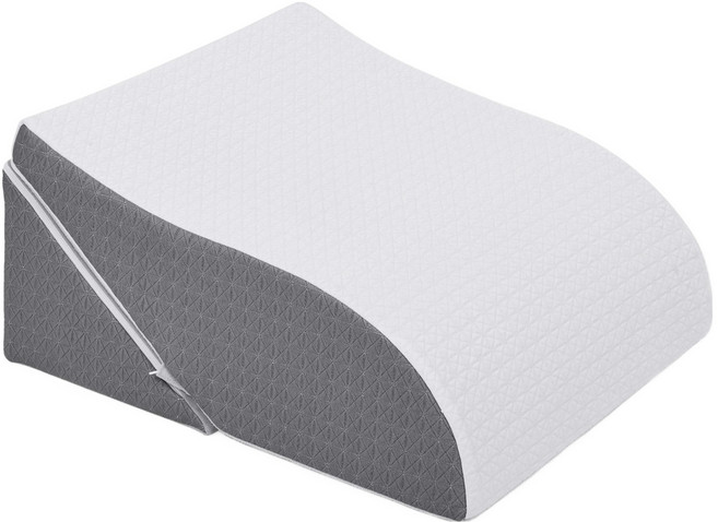 하바르고 고급 다기능 수면 다리 올리기 베개 혈액순환, 1개, 화이트