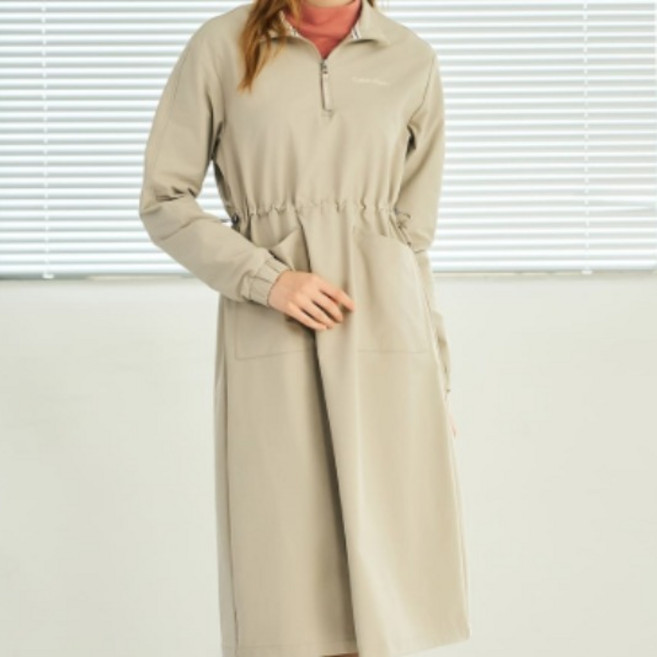 [캘빈클라인스포츠] ○ 25FW 여성 기모 원피스