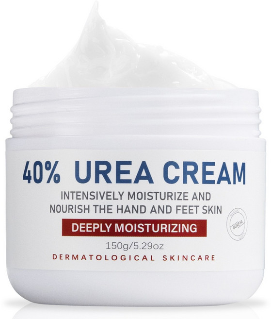 OUKEYA 40% 유리아 크림 발 갈라짐 개선과 건조한 발뒤꿈치를 촉촉하게 유지해 줍니다., 150g, 1개입, 1개