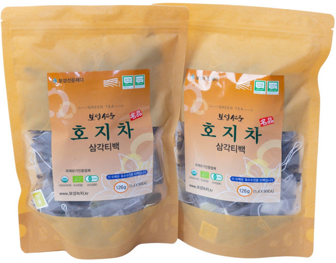 보성선운 호지차삼각티백90T(45EAx2), 보성선운 호지차삼각티백45tx2(90ea), 1개, 1mg, 1개입