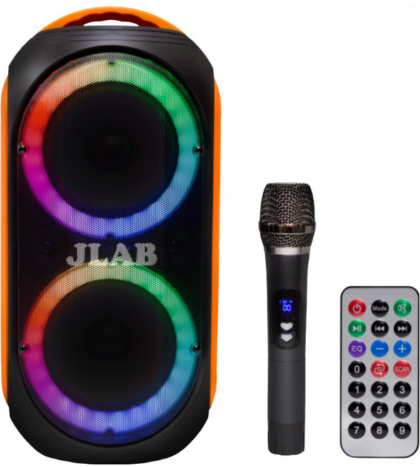 사운드바이 LED 휴대용 이동식 무선 앰프 마이크 블루투스 스피커 단품 300W