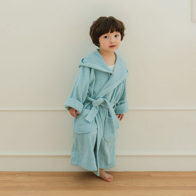 소프넬 유아 가운, L, 블루, 1개