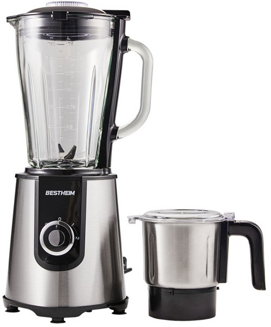 베스트하임 믹쎈고 강화유리 + 스텐304 2in1 초고속 믹서기, 믹쎈고 플러스 8X 블렌더