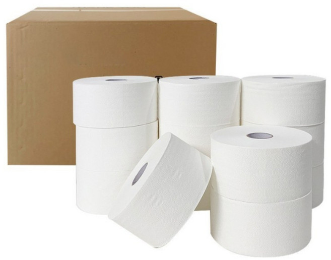 티슈갤러리 순수 100%천연펄프 130 점보롤화장지 16롤1박스, 1박스, 16롤